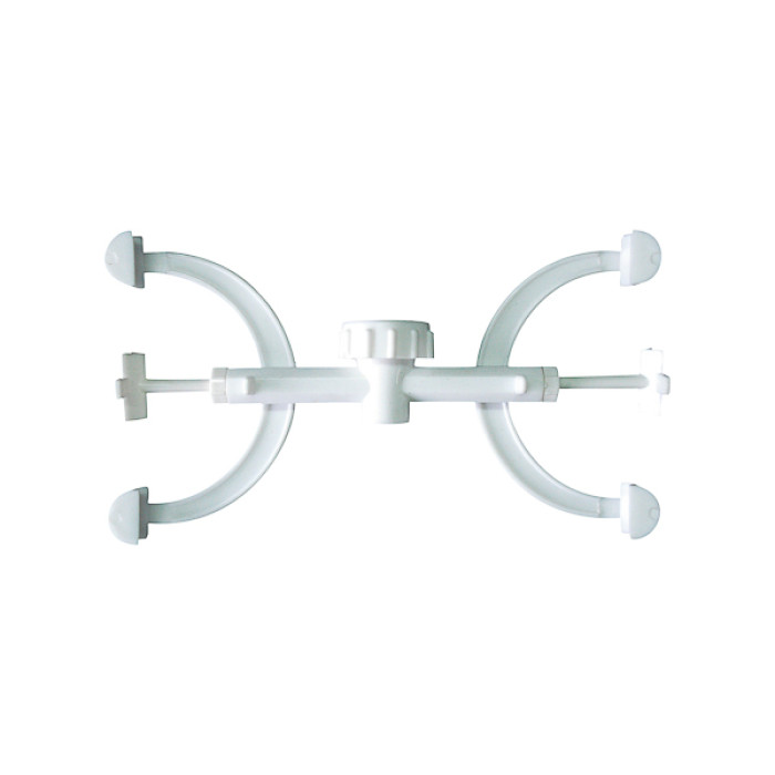 Soporte para buretas polipropileno y aluminio pintado