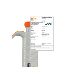 Certificado ENAC de micropipetas de volumen fijo