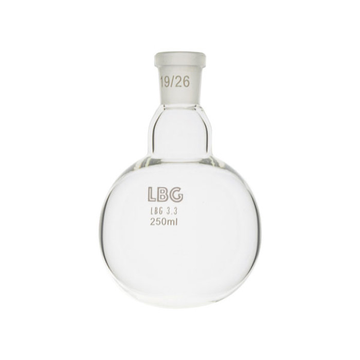 Matraz esférico fondo redondo boca esmerilada borosilicato 3.3