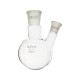 Matraz esférico borosilicato 2 bocas esmeriladas