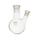 Matraz esférico borosilicato 2 bocas esmeriladas