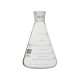 Matraz Erlenmeyer boca esmerilada borosilicato 3.3