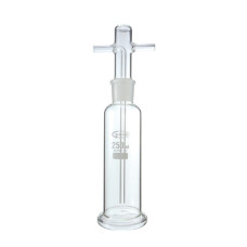 Frasco lavador de gases tipo Drechsel borosilicato 3.3 DIN 12596 GLASSCO