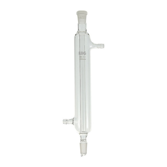 Refrigerante recto Liebig-West borosilicato 3.3 conector Øint. 8 mm