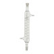 Refrigerante serpentín borosilicato 3.3 conector tubo Øint. 8 mm