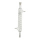 Refrigerante serpentín borosilicato 3.3 conector tubo Øint. 8 mm