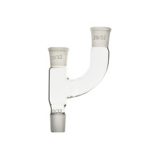 Adaptador de doble boca paralela borosilicato LBG 3.3