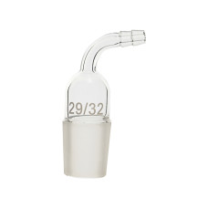 Macho con oliva lateral borosilicato 3.3 para tubo Øint. 6 mm