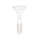 Embudo esmerilado vidrio borosilicato LBG 3.3