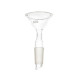 Embudo esmerilado vidrio borosilicato LBG 3.3