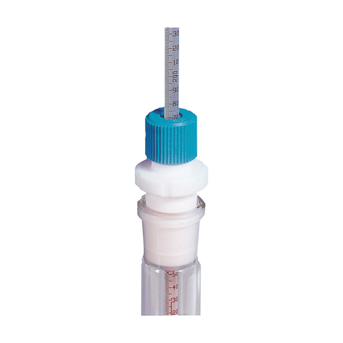 Adaptador para termómetros PTFE con junta de Viton