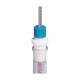 Adaptador para termómetros PTFE con junta de Viton