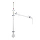 Equipo para destilación fraccionada con columna Vigreux NS 29/32 borosilicato 3.3
