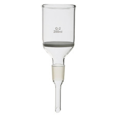 Embudo Büchner esmerilado con placa filtrante borosilicato 3.3