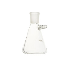 Matraz Kitasato con oliva lateral boca esmerilada borosilicato 3.3