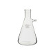 Matraz Kitasato forma Erlenmeyer borosilicato 3.3
