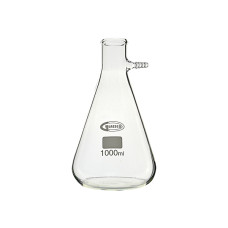 Matraz Kitasato forma Erlenmeyer borosilicato 3.3 GLASSCO ISO 6556