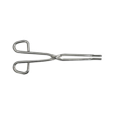 Pinzas para crisoles rectas acero inoxidable