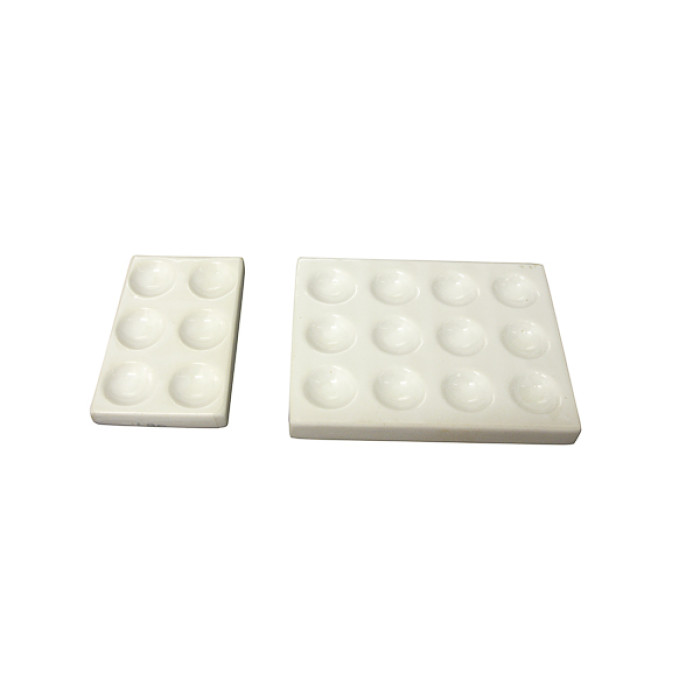 Placa de porcelana para tinción con cavidades