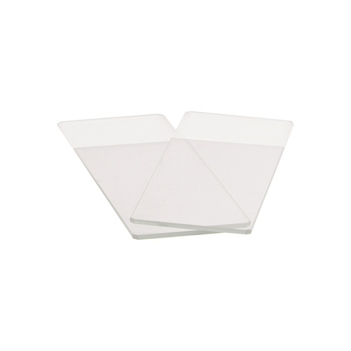 Portaobjetos vidrio claro prelimpiado 25x75 mm cantos biselados