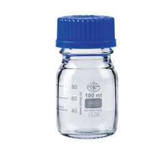 Frasco graduado para reactivos rosca GL 45 borosilicato 3.3 autoclavable