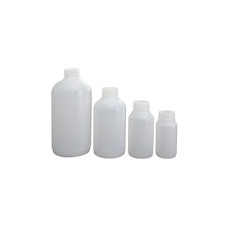 Frasco HDPE cuello ancho con tapón de rosca D34