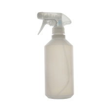 Frasco redondo HDPE con vaporizador cabezal ON-OFF