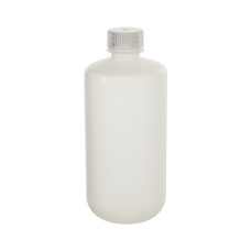 Frasco HDPE cuello estrecho con tapón PP resina virgen grado médico