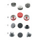 Tapones de clorobutilo y cápsulas de aluminio para viales boca capsulable 20 mm