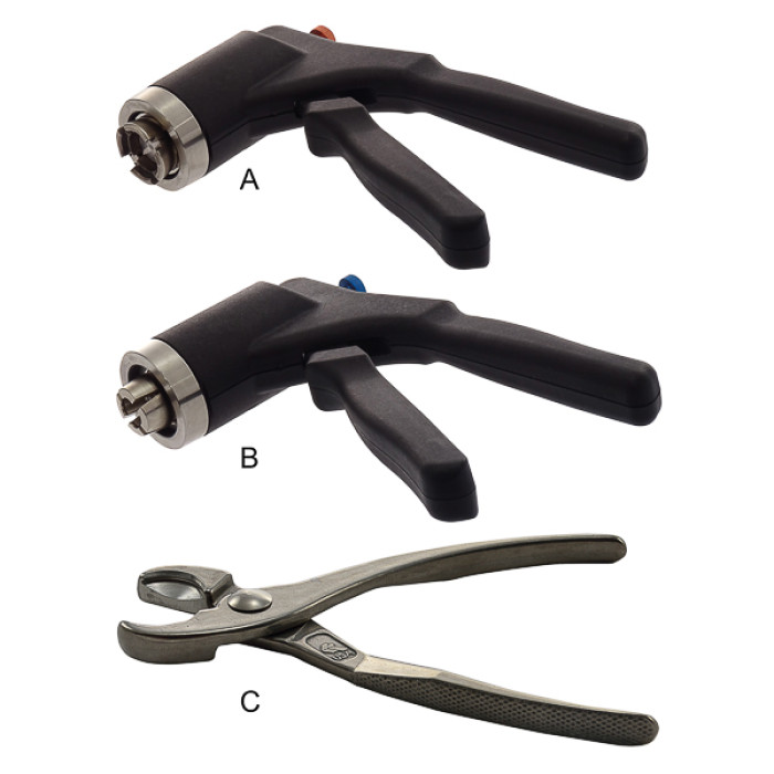 Encapsulador y desencapsulador manual para viales con cápsulas de aluminio