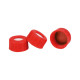 Tapón roscado 9-425 polipropileno con septum silicona/PTFE para viales