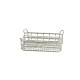 Gradilla de acero inoxidable para viales de cromatografía 12x32 mm