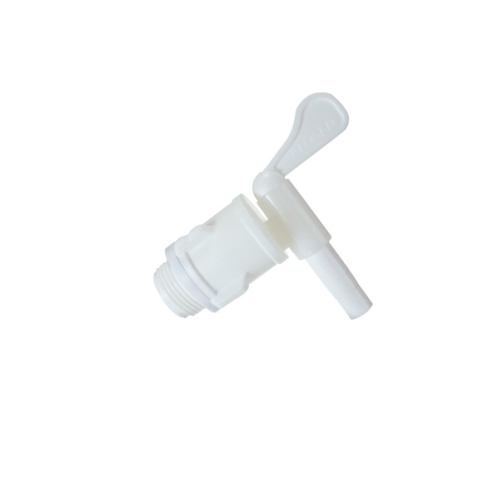 Bidón cilíndrico HDPE con grifo y tapón de rosca