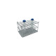 Gradilla para tubos de centrífuga acero inoxidable doble alambre