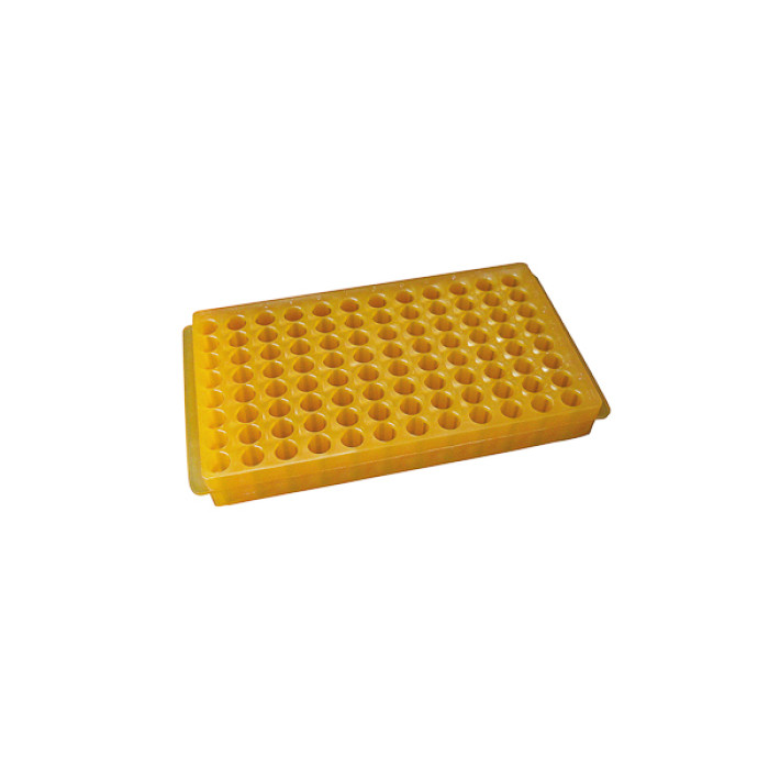 Gradilla reversible para microtubos 0,5 ml / 1,5-2 ml polipropileno autoclavable