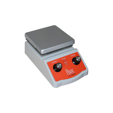 Miniagitador magnético con calefacción H01 2 L hasta 320 °C placa 120x120 mm