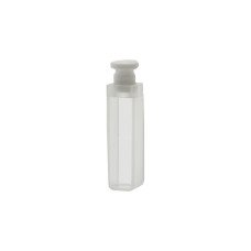 Cubeta para espectrofotómetro estándar (macro) con tapón de PTFE