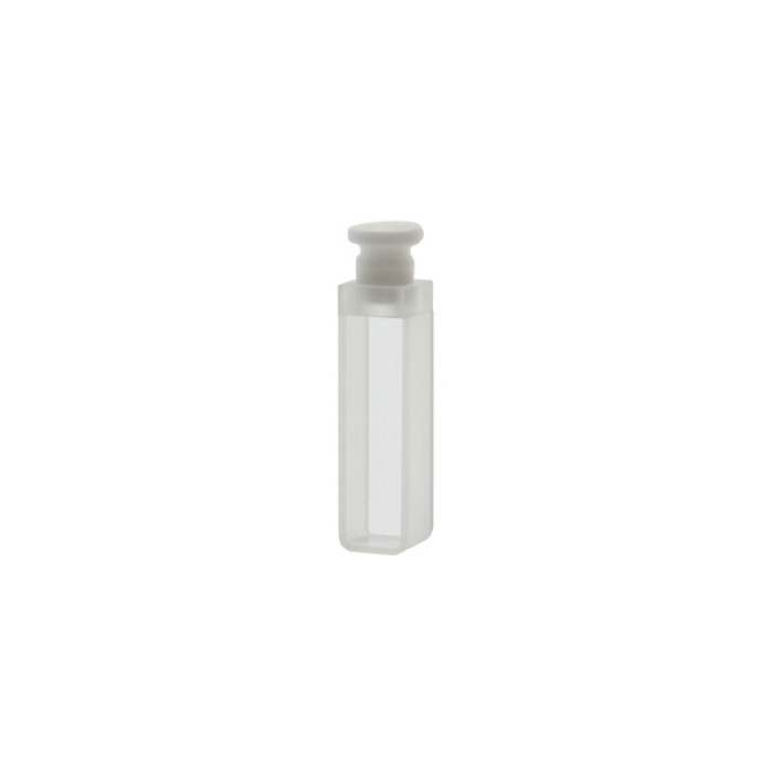 Cubeta para espectrofotómetro estándar (macro) con tapón de PTFE