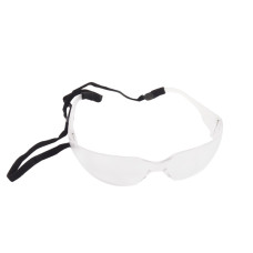 Gafas de seguridad policarbonato antirayaduras con cordón | Modelo A EN 166 1.F CE / Modelo B EN 166 EN 170 EN 172 CE