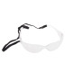 Gafas de seguridad policarbonato antirayaduras con cordón | Modelo A EN 166 1.F CE / Modelo B EN 166 EN 170 EN 172 CE