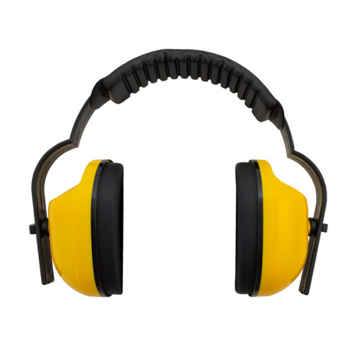 Auriculares de protección auditiva SNR 27 dB sin metal arnés acolchado EN 352-1