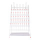 Escurridor de laboratorio acero forrado PVC con bandeja recogida de agua