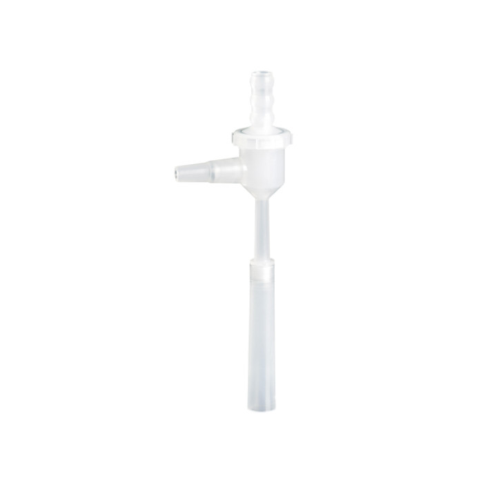 Trompa de agua para vacío de polipropileno con válvula antirretorno | Øconector 13,5 mm
