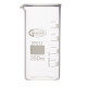 Vaso de precipitados forma alta borosilicato 3.3 GLASSCO con pico graduado DIN 12331