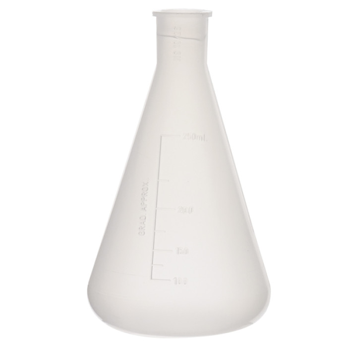 Matraz Erlenmeyer de polipropileno KARTELL cuello normalizado autoclavable
