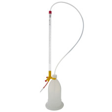 Bureta Schilling 1 L PE con llave de paso clase B DIN 12700