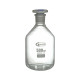 Frasco para reactivos boca estrecha 250 ml borosilicato 3.3 con tapón PP