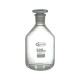 Frasco para reactivos boca estrecha 250 ml borosilicato 3.3 con tapón PP