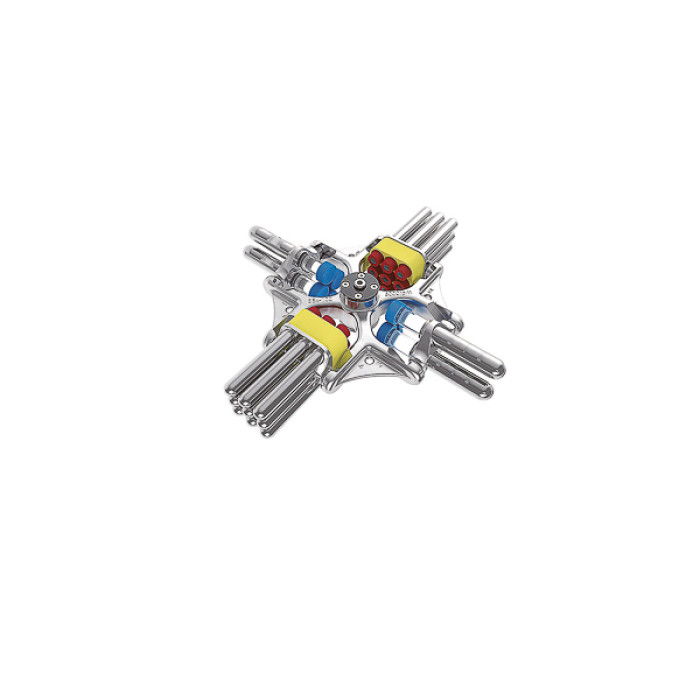 Centrífuga clínica polivalente 6000 rpm / 4300 xg motor brushless DM0636