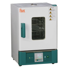 Estufa de circulación forzada OVF 40–300 °C cámara inox microprocesador